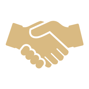 Shaking hands icon